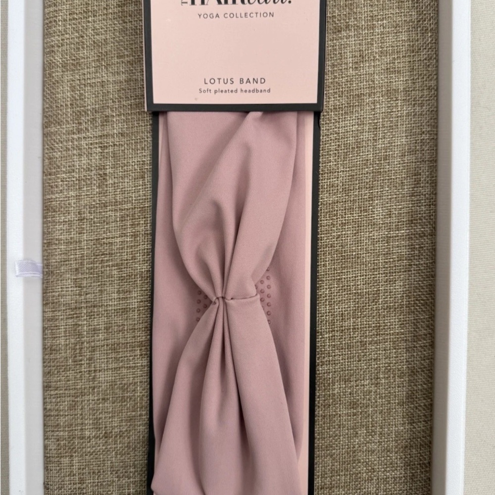Pink Satin Hairband Accessory
